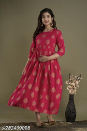 WOMEN'S ANARKALI FEEDING KURTI'S
