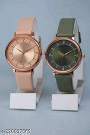Fancy Ethnic Designer Leather Belt Analog Watches for Women Watches for Girls