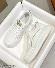 Trendy latest Gold Casual Sneakers For Women