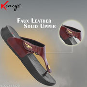 Keneye Fashion Thick Sole Solid Colour Slip On Outdoor Casual Sanda