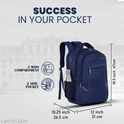 25 L Casual Waterproof Laptop Bag/Backpack for Men Women Boys Girls/Office School College Teens & Students