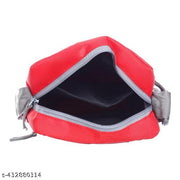 Premium Red Sling Bag for Boys Perfect Travel Companion & Travel Carry Bag