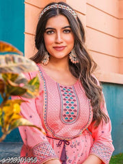JAIPURI RAYON ANARKALI KURTI