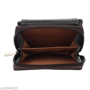 Wildauk 
Women Brown Artificial Leather Wallet  (5 Card Slots)