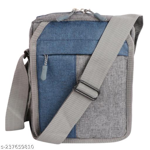 ZnW Small sling bag made up of polyester multi purpose use unisex design