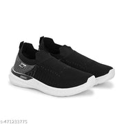 TEXOS Lifestyle Flyknit Memory Foam Casual Slip-On Sneakers Shoes For Men