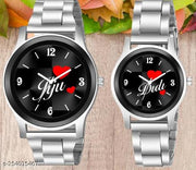 Skylark Jiju & Didi Stainless Steel  Couple Watches for Men & Women Analog Watch - For Couple