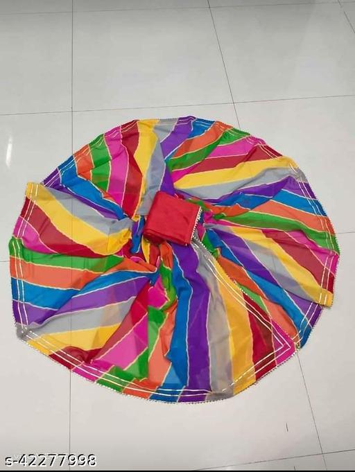 Yashvi Saree Trendy Georgette Leheriya With Art Silk Blouse Piece