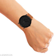 Beige Round Chronograph Analog Watch For Men