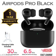 AirProd Pro Black, TWS Bluetooth Wireless Bluetooth Headphones Earbuds With Best Quality Wireless Bluetooth Headphones & Earphones Supported All Android & IOS Devices Bluetooth Headset