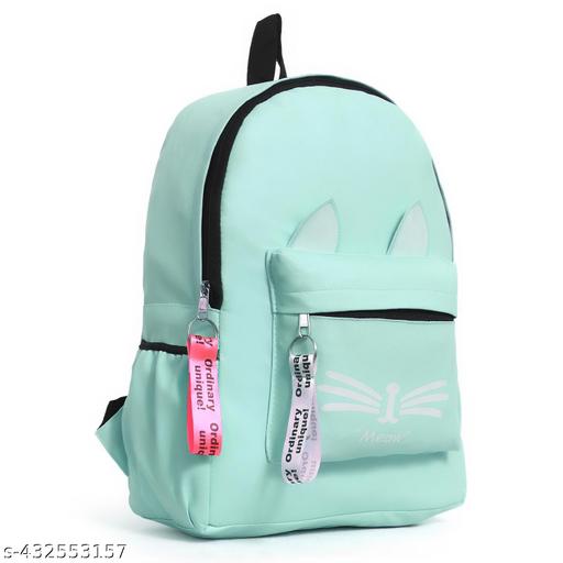 Woman Backpack Mini Bag For College University School