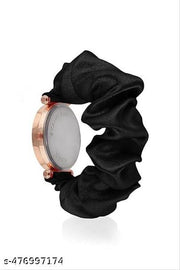 Marron_Black | Ribbin Belt |  Black Flower Dial | Combo