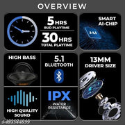 ULTRAPODS Earbuds 12 hours playtime bluetooth wireless headphones earphone bluetooth headset