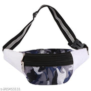Rockzone-Enterprise-Waist-Bag-For-Men & Women-Leather-Zipper Closure-Adjustable Straps-Stylish waist bag