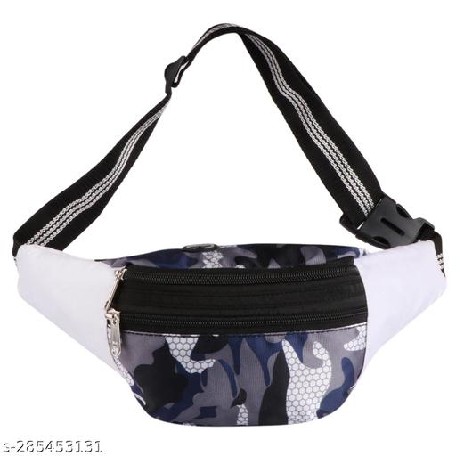 Rockzone-Enterprise-Waist-Bag-For-Men & Women-Leather-Zipper Closure-Adjustable Straps-Stylish waist bag