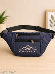 CRUFTIX Unisex Premium Waist Bag | Adjustable Belt Bag
