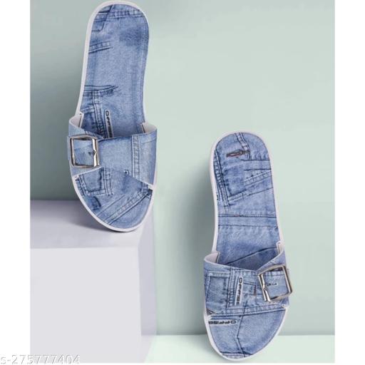 LIFEO Daily Use Slider Blue For Girls & Woman