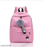 Medium 25 L Laptop Backpack Fashion Backpack for Girls  (PINK) Pack Of 1PC