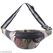 Rockzone-Enterprise-Waist-Bag-For-Men & Women-Leather-Zipper Closure-Adjustable Straps-Stylish waist bag