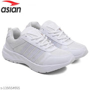 ASIAN Men's COSCO-13 White Sports Running Walking & Gym LIghtWeight Stylish Shoes for Boys & Men