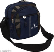 Stylish Nylon Sling Cross Body Travel Office Business Messenger Bag for Men Women