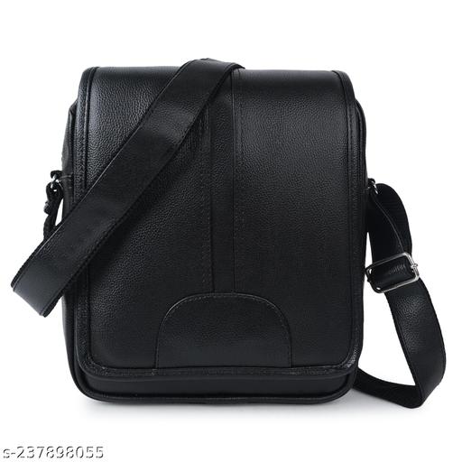 FLY Boyz Trendy /Classy Leather Sling Bag for Men / Multipurpose Crossbody Bag / Travel Bag with Adjustable Strap