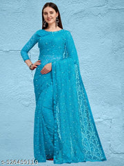 Net Saree For Women