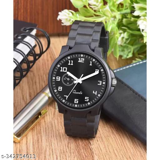Ca Black  Dial Men Pu Watch