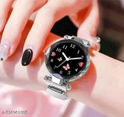 Magnet Strap Premium Quality Graceful Stylish Wrist Watch for Women & Girls