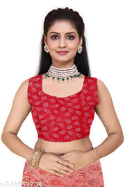 Fashionable Zarina White/Tusser Floral Bright Color Semi-Transparent Cotton Blend Saree with Contrast Matching Unstitched Blouse. Perfect Daily Wear Sadi for Women to gift on occasions