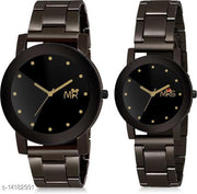 Skylark Mr & Mrs couple Stainless Steel Chrome Plated Couple Watches for Men & Women Analog Watch - For Couple
