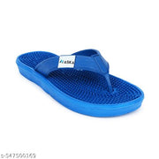 Combo (Pack Of Two 3 par) super soft dailyuse embossed chappal for mens & boys / lightweight & Anti-skid chappal (SKY-BLUE)