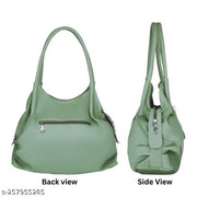 Branvy Fashion Green Trendy Ladies Purse | Stylish PU Leather Shoulder Bag for Daily Use & Outings