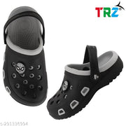 BK-GREY Light weight clogs For kids
