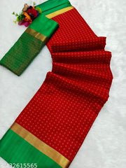 Kanjeevaram pure litchi silk bollywood style saree for women for weding 2024