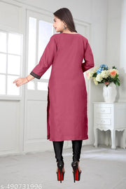DESIGENER KURTI NEW COLLECTION COTTON BLEND STYLISH NEW TRENDY…