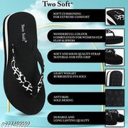 Two Soft Comfortable & Stylish Women's Daily Use Slipper/Flipflop for Women & Girls Combo of 2