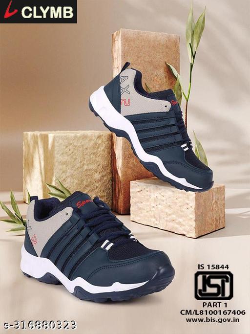 Clymb Stylish Men Sports Shoes Comfortable Lightweight Daily Wear Running/ Gym Shoes