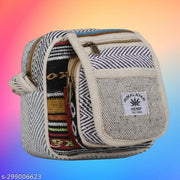 ANESHA Aesthetic Messenger Bag Crossbody Bag for Women Girls School Messenger Bag Pack of 1 Size (7.5 x 7.5) inches Multicolour