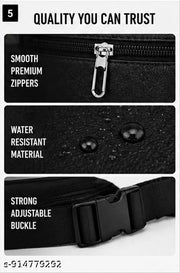 Latest Men Women Leather Waist Pack Travel Bags For Moneyy| Belt| Cards |Mobile| Documents| Kit| Books and Bills Dairy Pouch Cross Side Bag For Men Women .With Belt Stylish Small Luggage Accessories Bag I Waist Bags I Fanny pack.