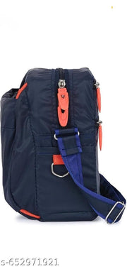 Blue unisex sling bag crossbody shoulder bag with Adjustable strap Durable for Travel Office Daily use