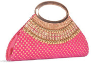 Trendy Women's Multicolor Clutch