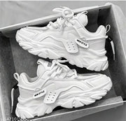 Modern trendy sneakers shoes for girls