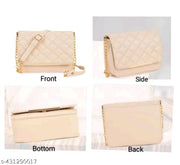 Sling bag stylish design fence imbordered sling bag