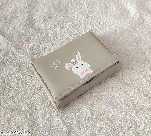 Many Beautiful Printed  Cute Small Girls Women Wallet Tri-folded  many More printed Wallet,1pc