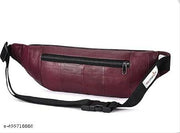 K London Fanny Bag Modern Stylish Pouch Waist Bag Leather Multipurpose Bag
