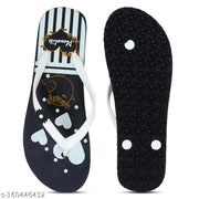 Phonolite Daily use Printed Hawaii chappal slipper flipflop casual slipper for women and girls pack of 3combo set