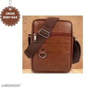 Stylish Professional Casual Synthetic Leather Unisex Bag/Shoulder Bag for Men/Travel Bag/Cross Body Bag/Office Business Bag/Messenger Bag/Stylish Sling Bag for Men & Women
