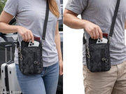 CHAMBYALVelvet Mobile Sling Adaptable Cell Phone Purse - Perfect for Running, Travel, Daily Use 77 Pack of 1