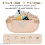Sunesh Creation Waterproof Invisible Waist Bag Travel Belt for Running,Cycling & Gym Fanny Pack For Men & Women